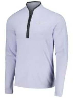 Men's Nike Lavender Dri-Fit Half-Zip - PGA Oak Hill - Size M